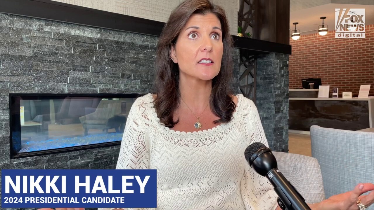 Republican presidential candidate Nikki Haley says that she's telling 'the hard truths' to voters