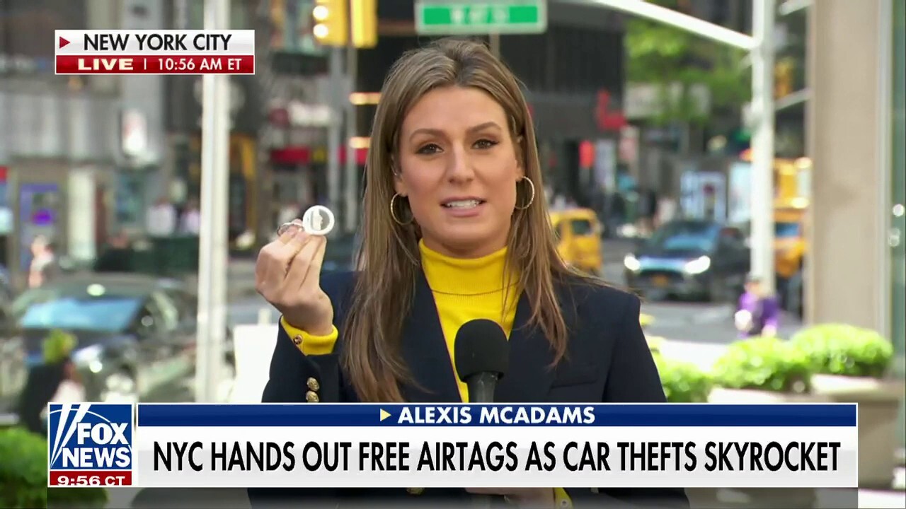 NYC handing out free Airtags as car thefts skyrocket 