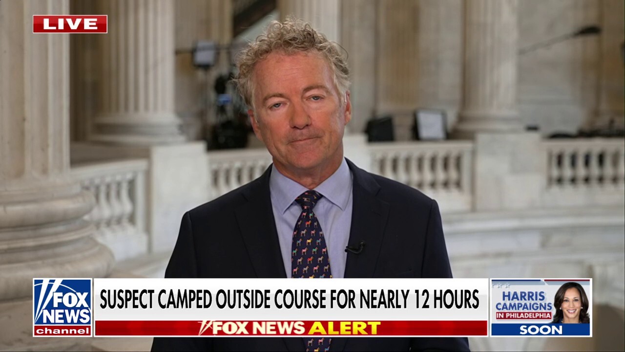 I blame all 'left-wing' outlets for promoting the idea that Trump is ending democracy: Sen. Rand Paul