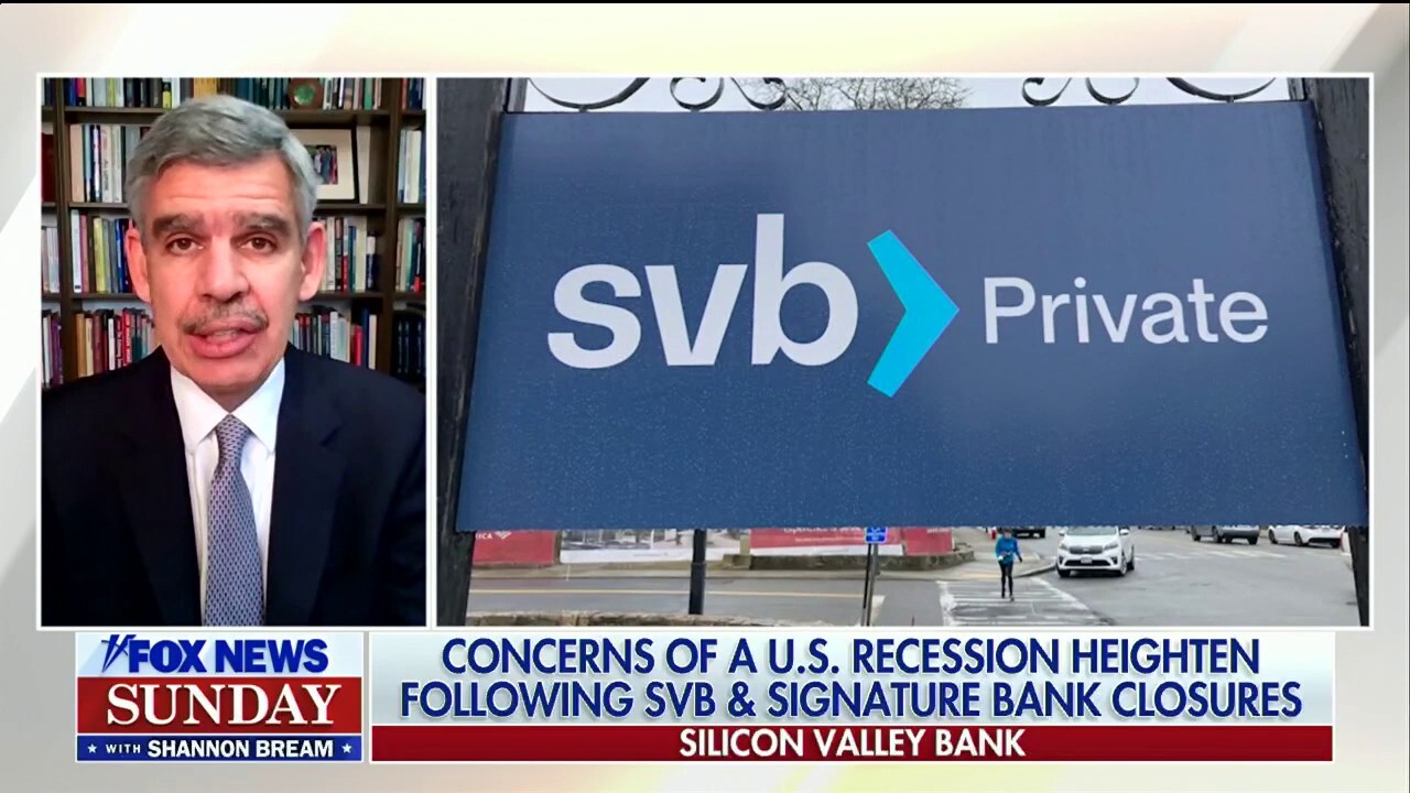 Allianz chief economic adviser Mohamed El-Erian says Silicon Valley Bank’s ‘perfect storm’ collapse resulted from mismanagement, ‘lapses’ in supervision by the Fed, and its handling of interest rate hikes.