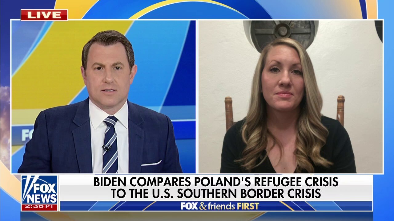Biden's comparison between Ukrainian refugee crisis, US border 'offensive': Wife of border patrol agent