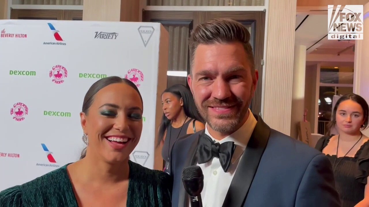 Singer Andy Grammer encourages people to seek help for their mental health while at the Carousel of Hope Ball