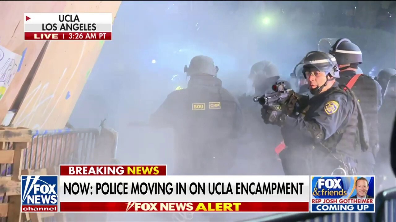 UCLA student on campus becoming ‘war zone’: ‘This is a disgrace’