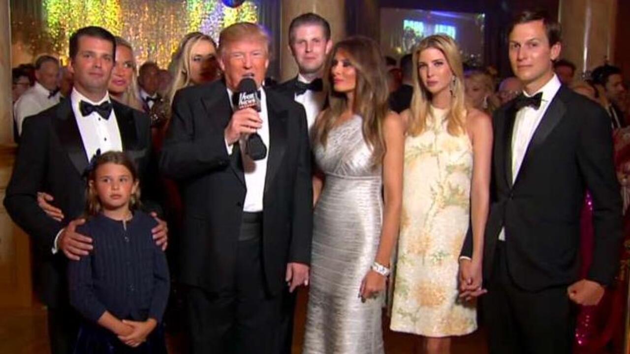 Donald Trump rings in 2016 with Fox News
