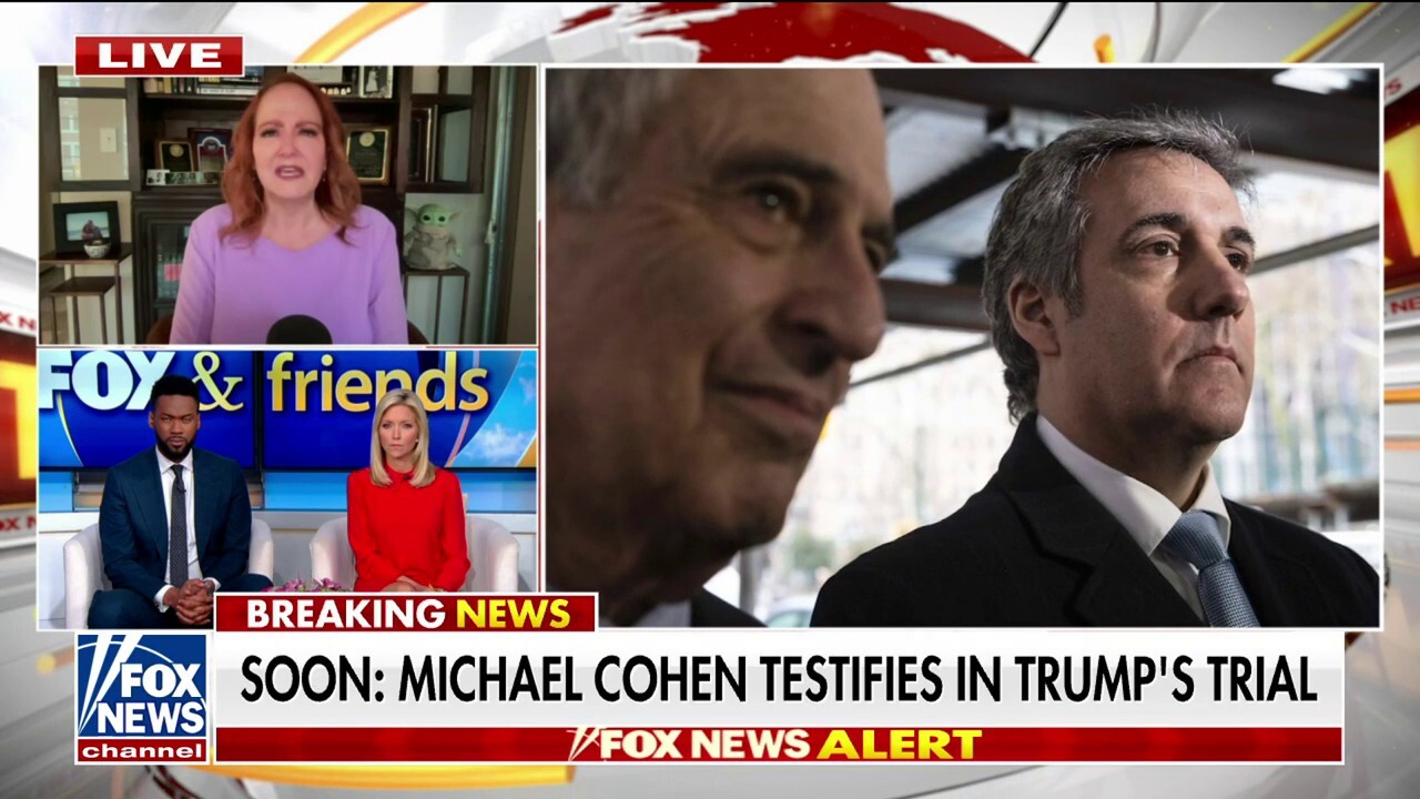 Former federal prosecutor Francey Hakes joined 'Fox & Friends' to discuss why it is 'dangerous' to call Cohen to the witness stand as he is set to testify in the former president's criminal trial in Manhattan.