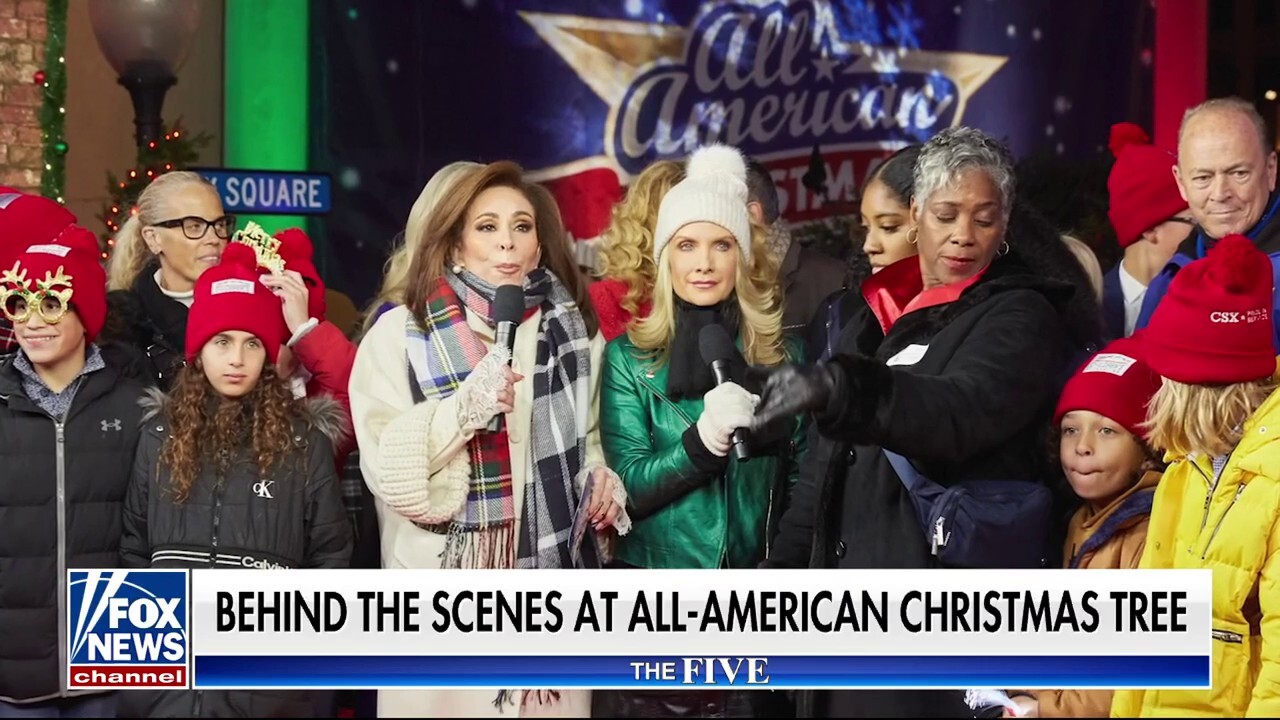 Behind the scenes at the All-American Christmas Tree Lighting