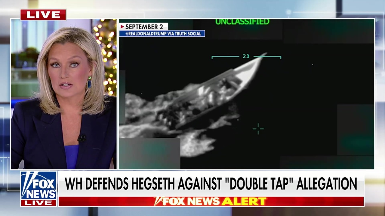 WH defends Hegseth after alleged second strike on drug boat while GOP lawmakers dissent