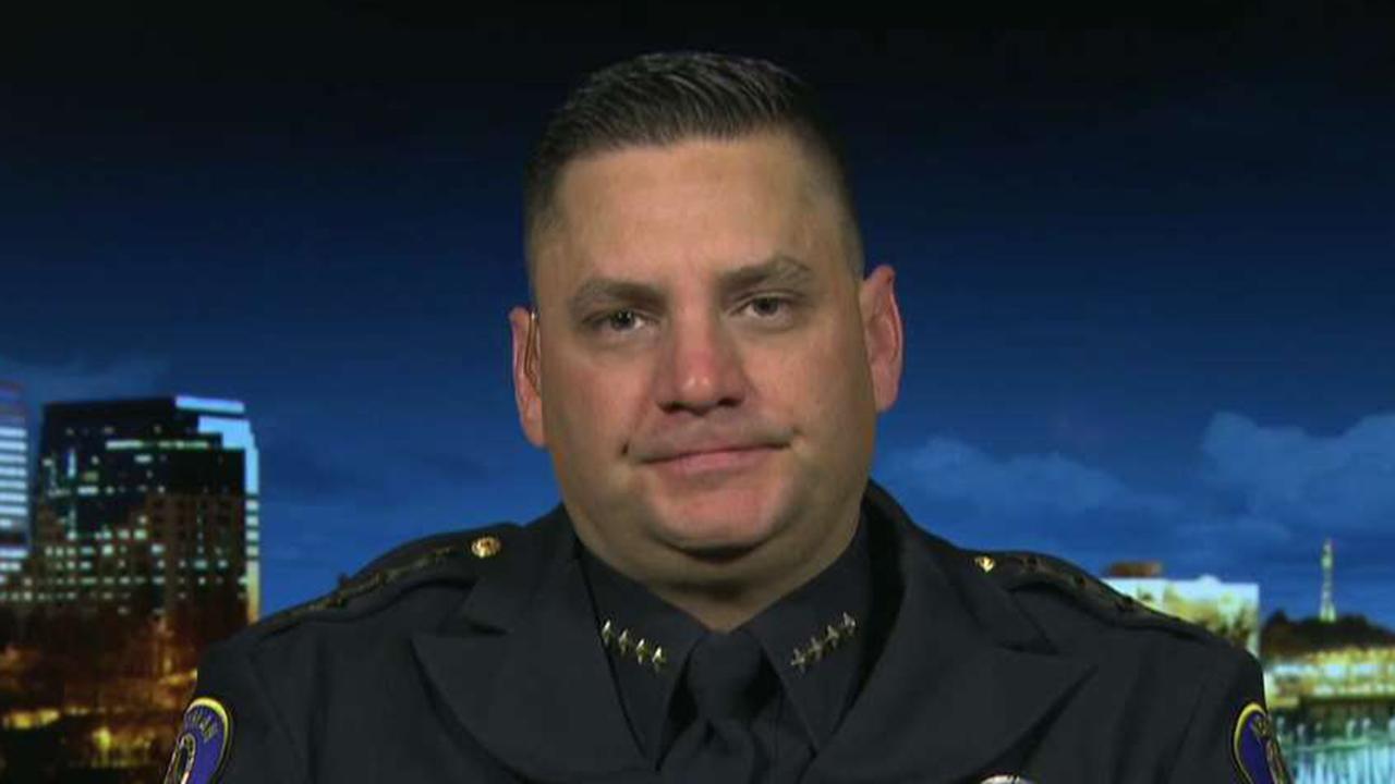 Newman, California, Police Chief Randy Richardson speaks out about murdered Cpl. Ronil Singh