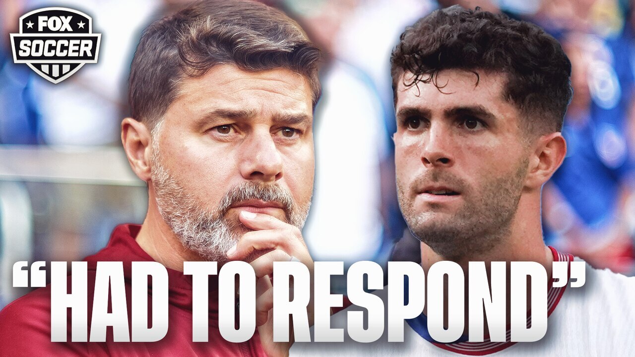 USMNT's Mauricio Pochettino responds to Christian Pulisic's comments ahead of Gold Cup