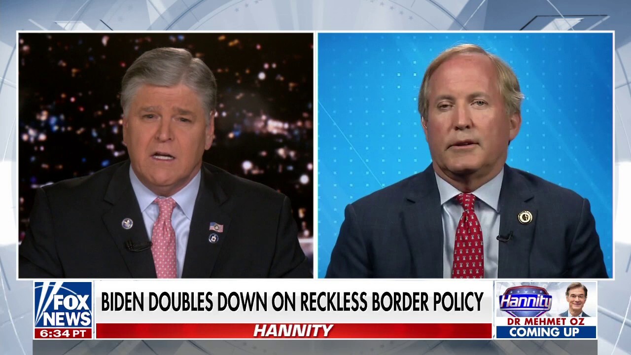 Texas AG says Biden 'encourages' cartels, is 'betraying the American people' with border policies