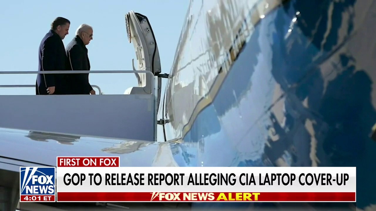Republicans to release report alleging CIA cover-up of Hunter Biden's laptop