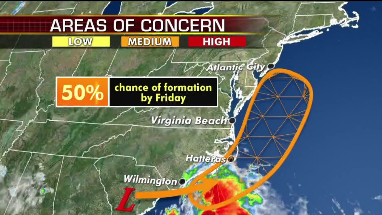 National forecast for Wednesday, July 8