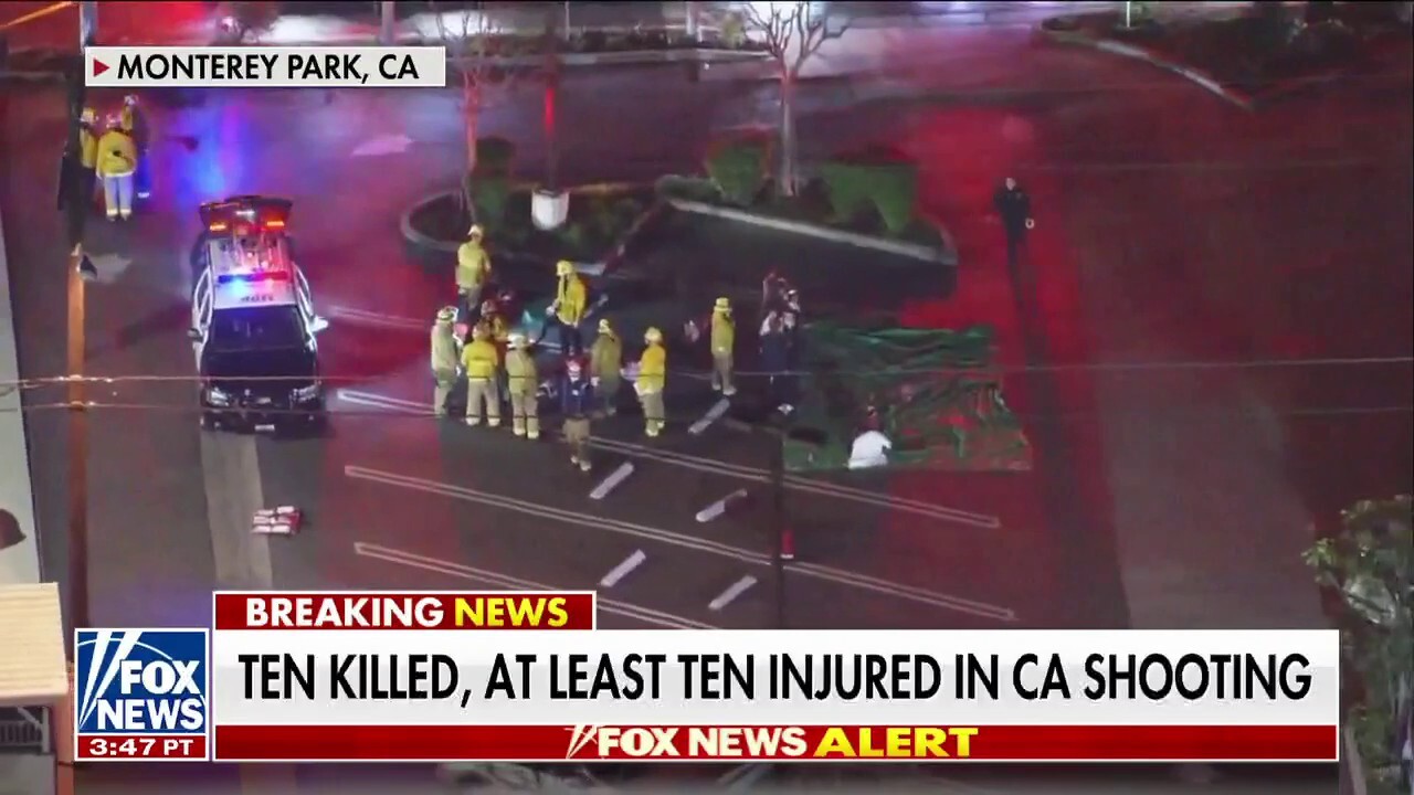 California mass shooting leaves at least 10 victims dead 