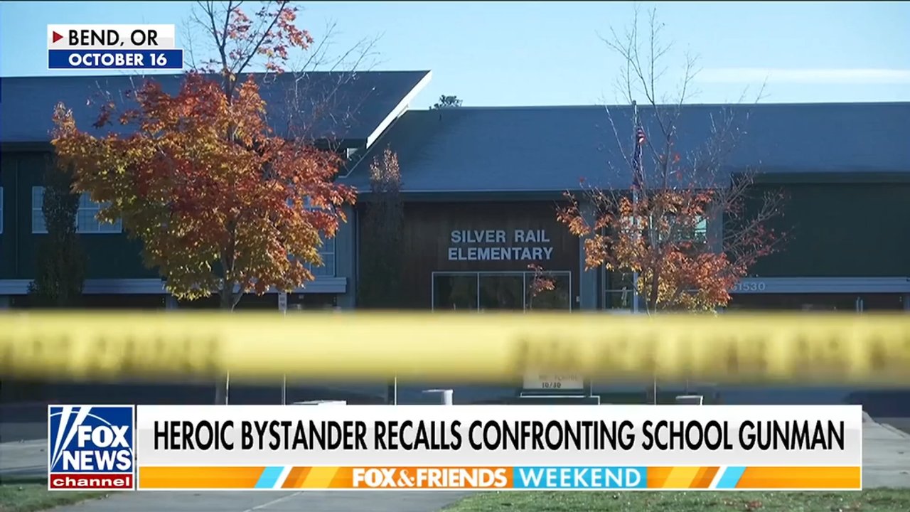 Oregon hero recalls confronting school gunman