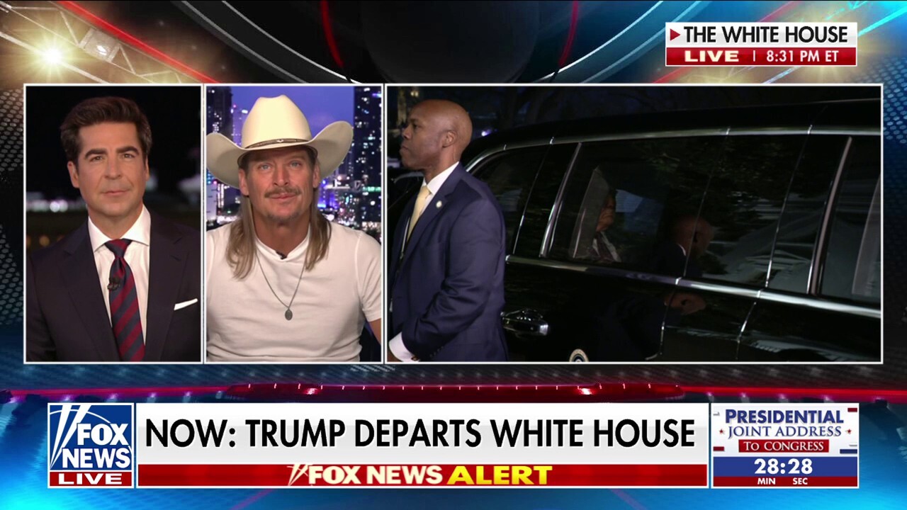 Kid Rock tells Dems to ‘shut up, sit there and learn something’ at Trump address