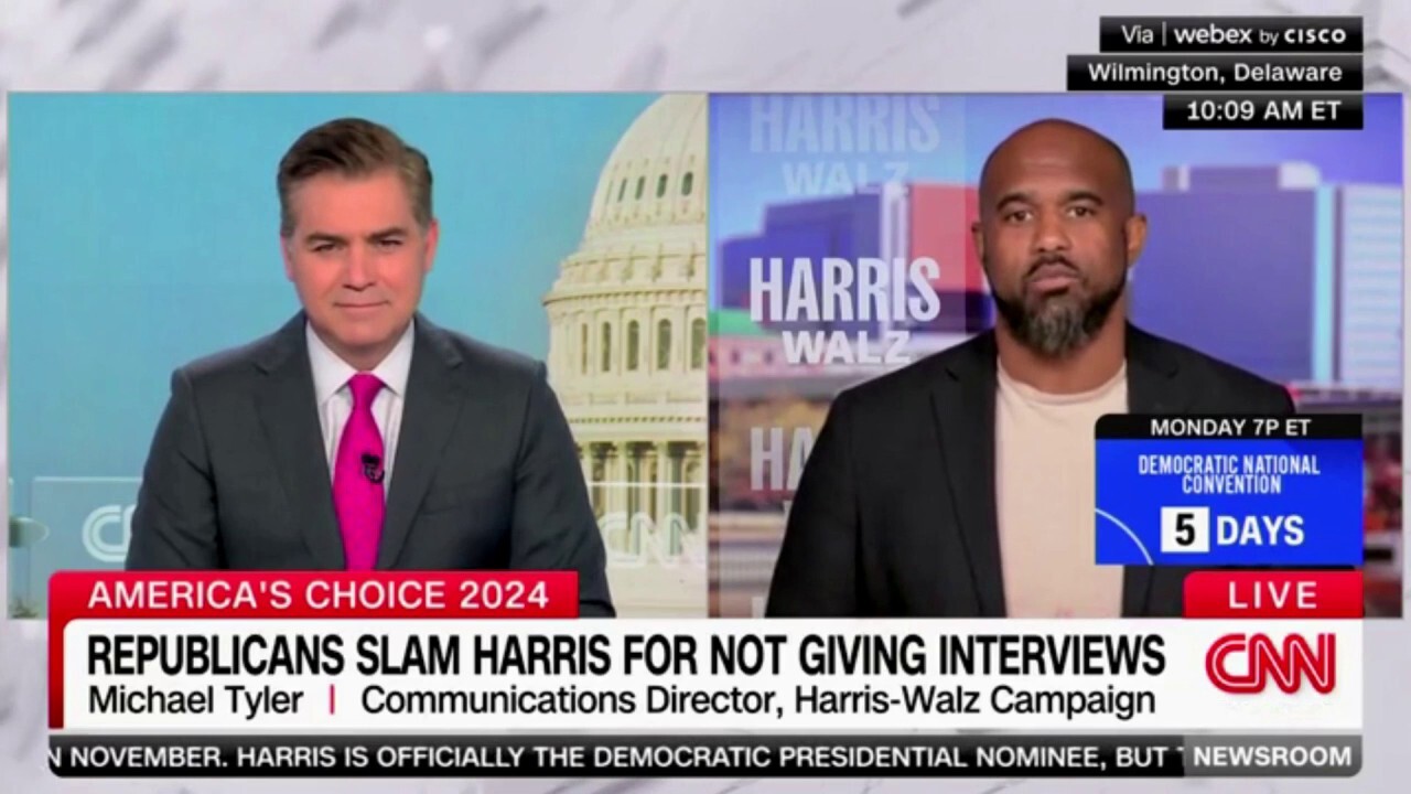 CNN's Jim Acosta presses Harris campaign on why VP is avoiding media: 'Would it kill you' to do a press conference?