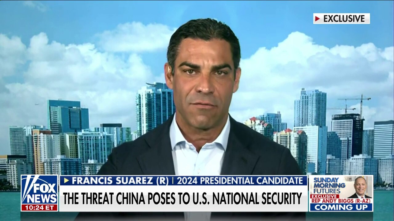 2024 GOP hopeful Francis Suarez warns the 'tide is turning against us' in the Western Hemisphere