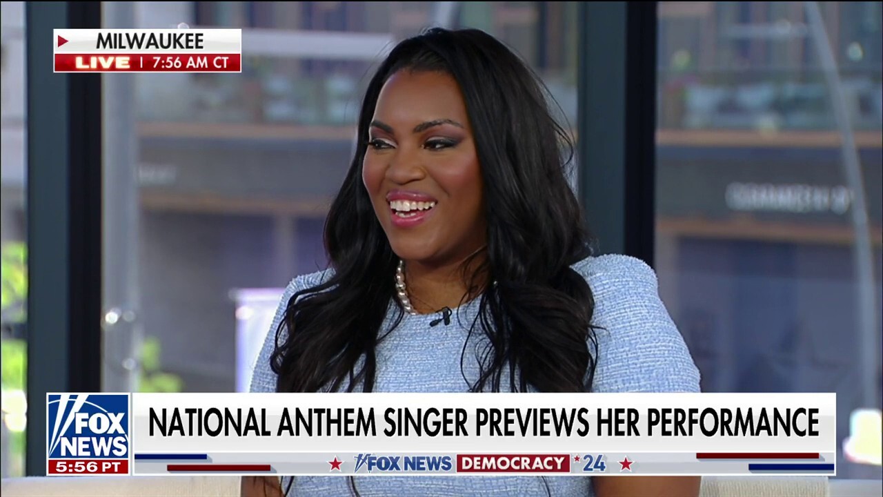 Renowned singer Mary Millben speaks to 'Fox & Friends' about performing in front of former President Trump.