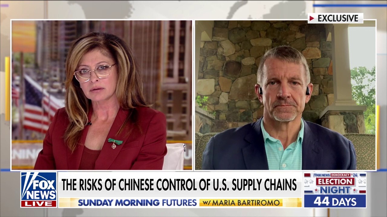 China’s grip on the global supply chain is an ‘extreme vulnerability’ for the US: Erik Prince