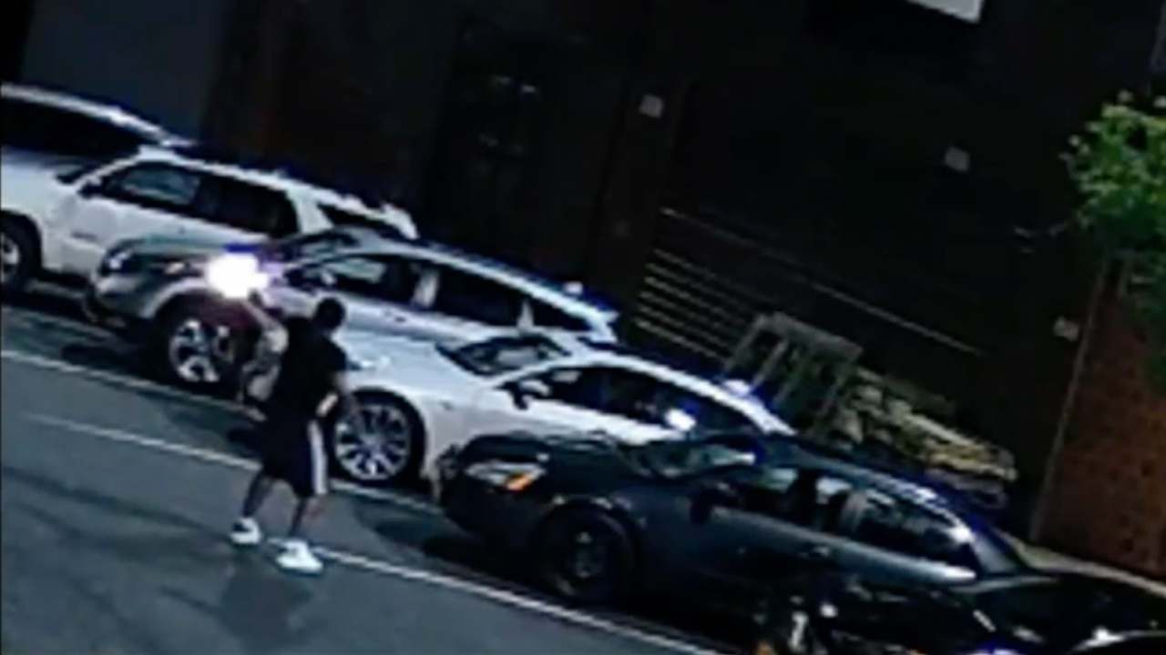 Brooklyn gunfight captured on surveillance video