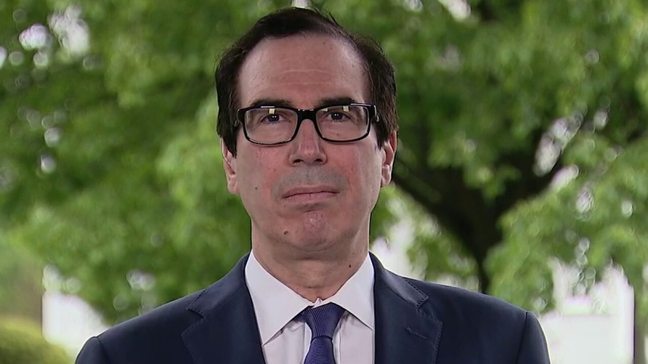 Secretary Mnuchin on expectations for restarting US economy, new relief for small businesses