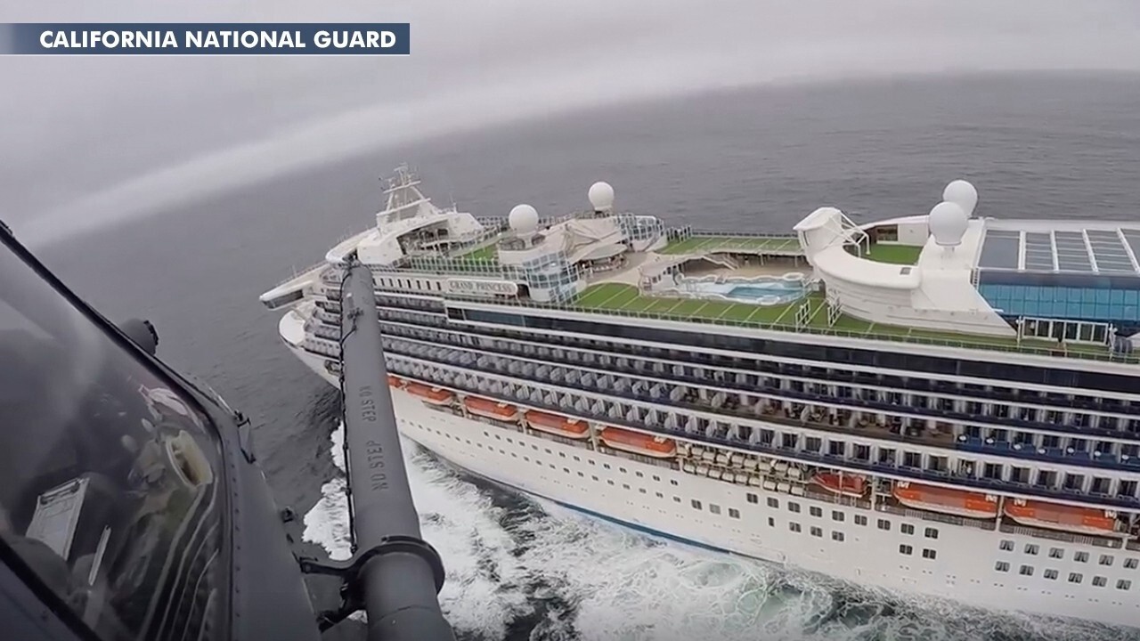 Coast Guard delivers coronavirus test kits to cruise ship quarantined off California coast