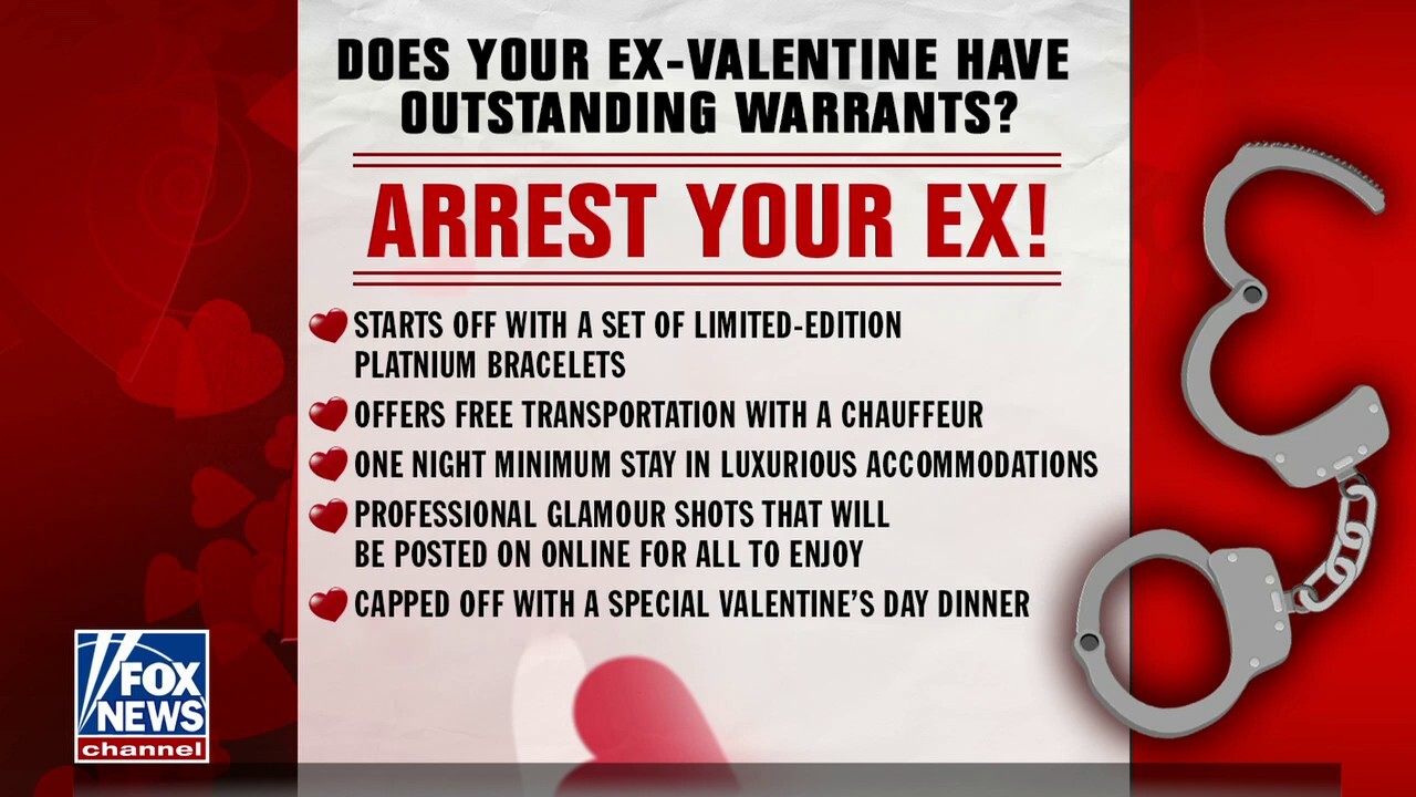 Arrest your ex: Texas law enforcement offering Valentine's Day special