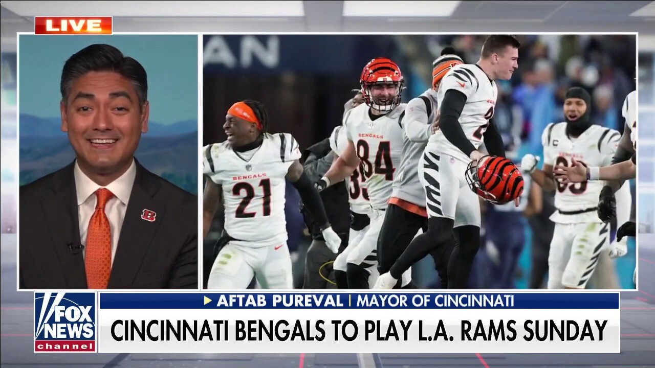 Mayor of Cincinnati says his city is 'young, diverse, confident' - just like its Super Bowl LVI team