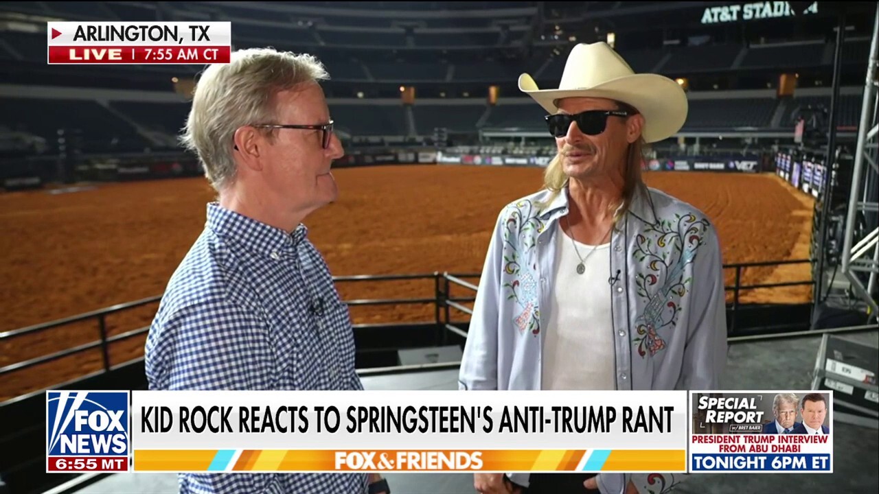 Kid Rock fires back at Springsteen’s anti-Trump rant