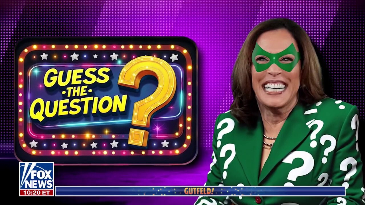 'Gutfeld!': Panelists guess what question Kamala Harris was asked based on her ‘word salads’