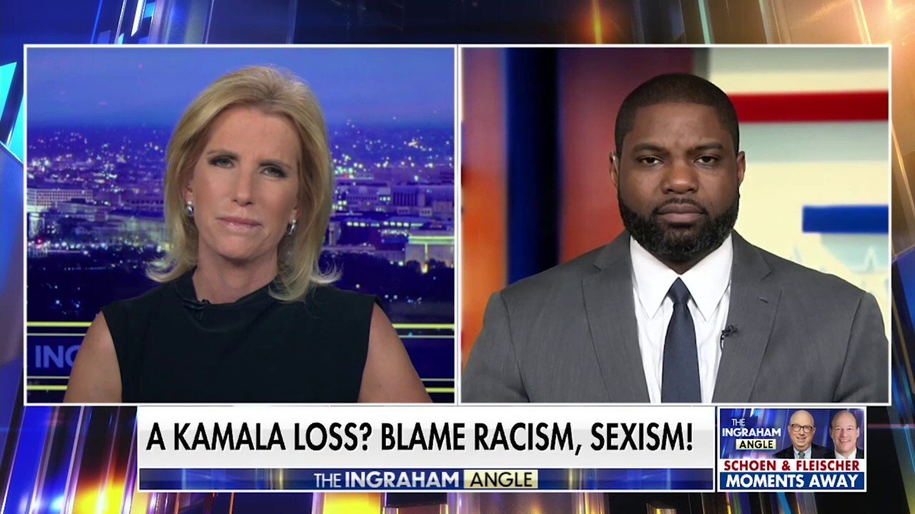 Rep. Byron Donalds, R-Fla., discusses how the Democrats might turn to blaming 'racism' and 'sexism' if Vice President Kamala Harris loses the election on ‘The Ingraham Angle.’