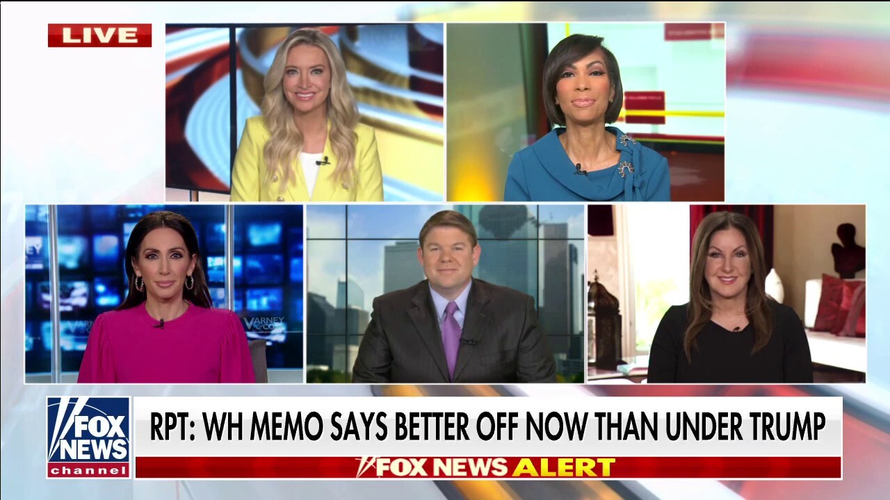 'Outnumbered' on White House memo saying Americans are better off under Biden than Trump