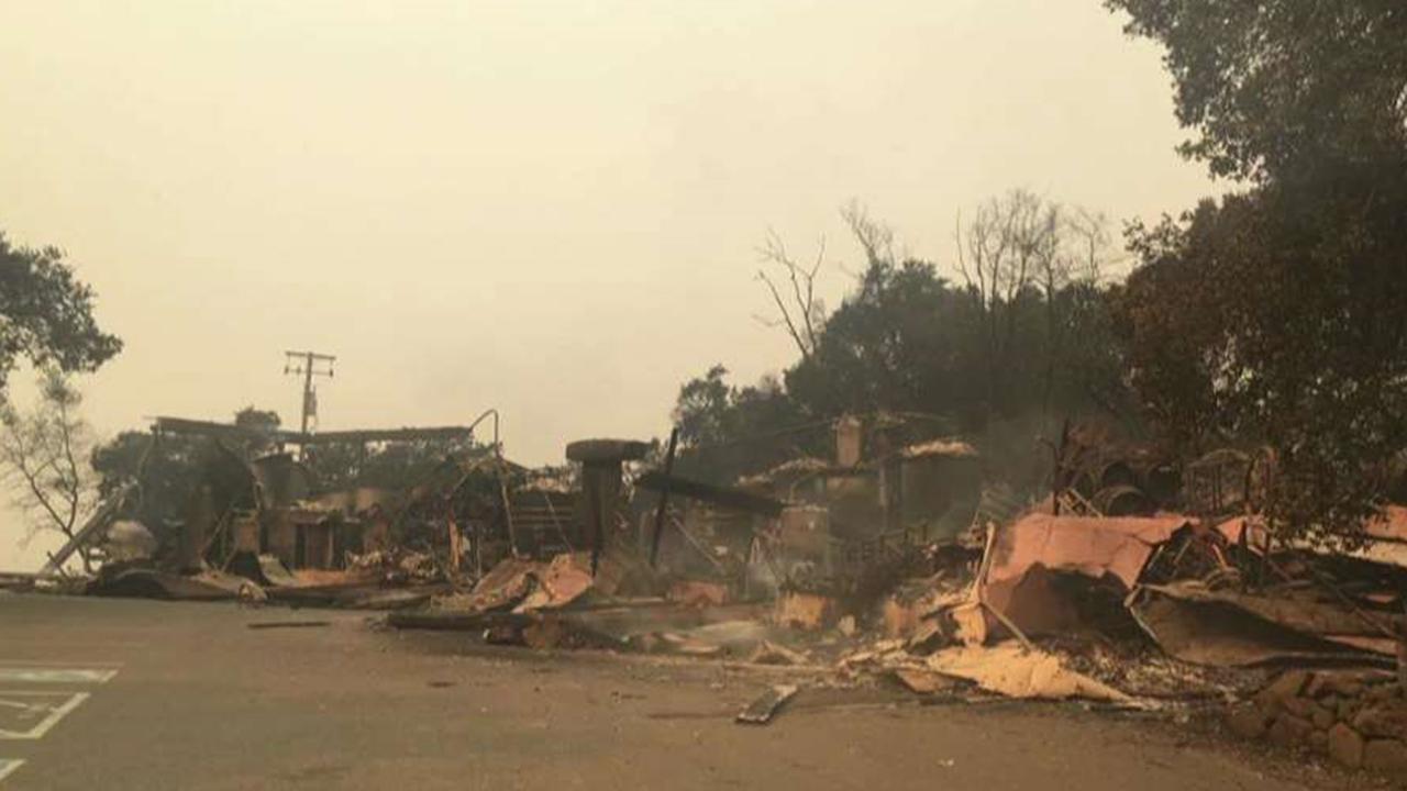 Winery owner describes damage caused by California wildfire