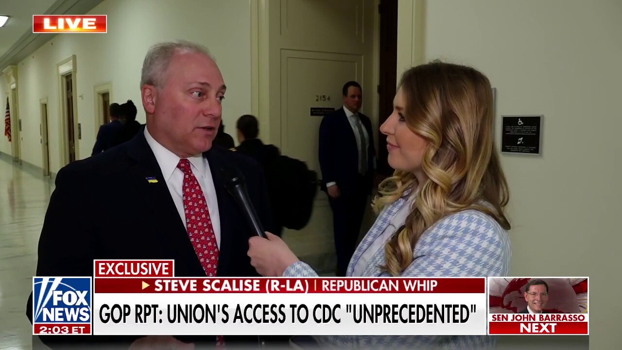 Rep. Scalise: CDC gave VIP access to teachers union bosses