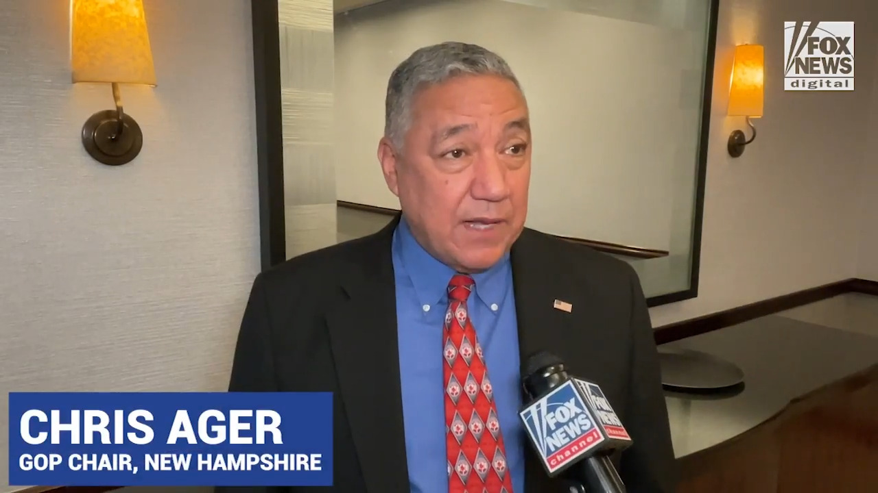 New Hampshire GOP chair Chris Ager says GOP is the 'the party of Trump'
