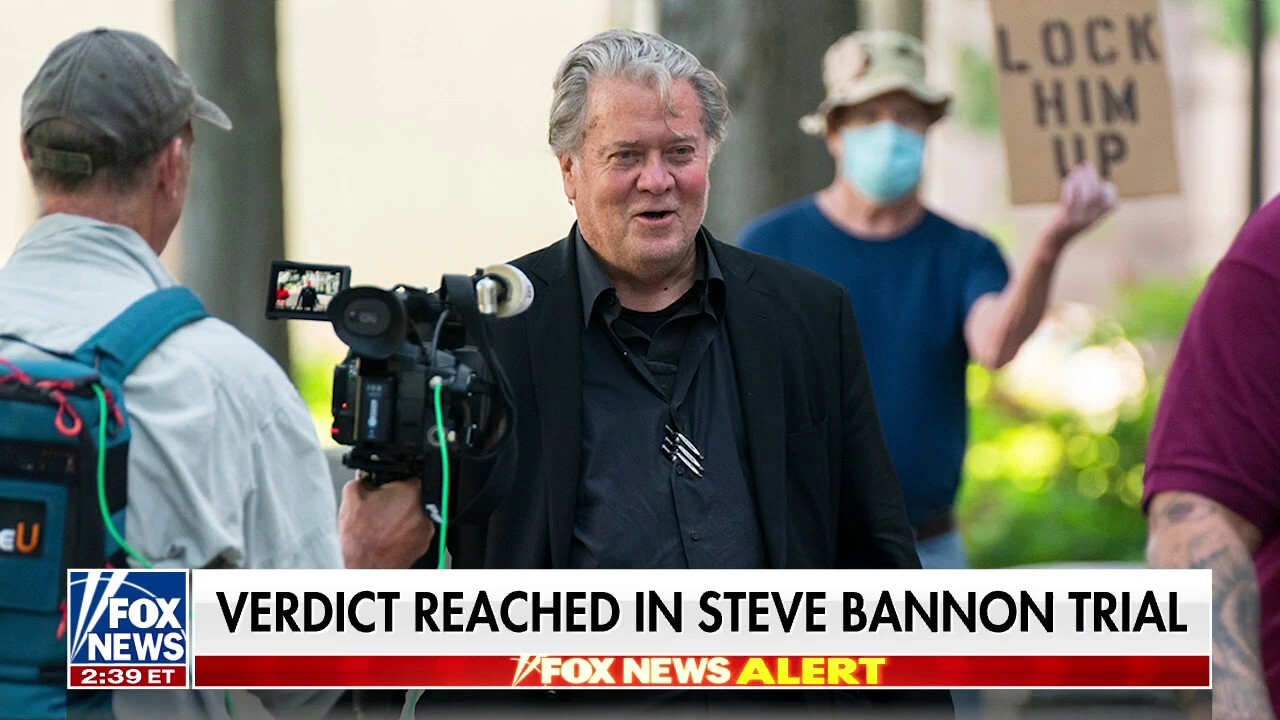 Verdict reached in Steve Bannon trial