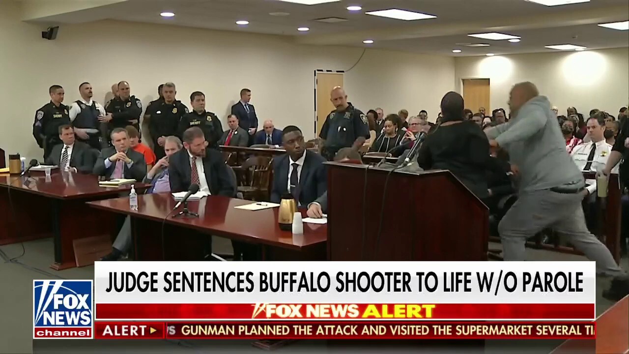 Buffalo mass shooter attacked before sentencing