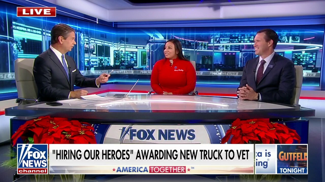 Veteran awarded truck from 'Hiring Our Heroes' 