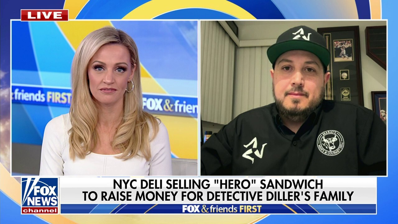 NYC deli selling 'NYPD sandwich' to raise money for family of fallen officer Jonathan Diller