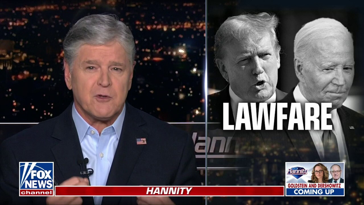Fox News host Sean Hannity tears apart the president's appearances ahead of the 2024 election on 'Hannity.'