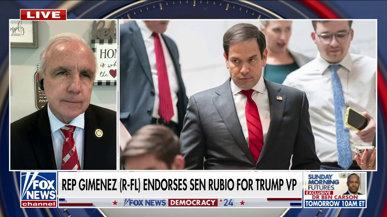 Marco Rubio would be the ‘best choice’ for Trump’s VP: Carlos Gimenez