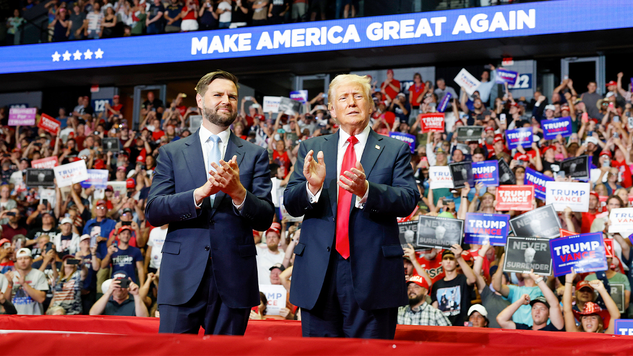 WATCH LIVE: Former President Trump and Sen. JD Vance rally supporters in Georgia