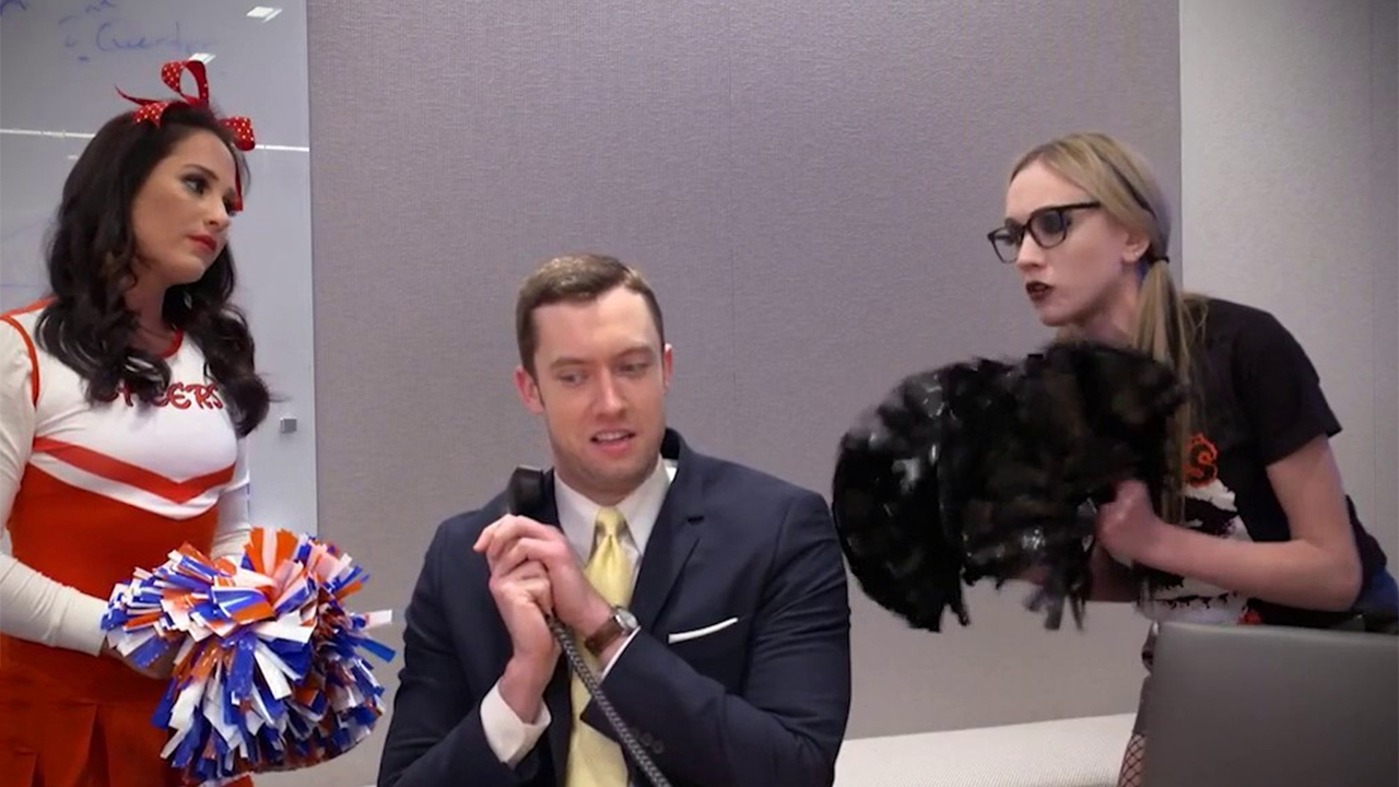 Can Kat Timpf Cut It As A Cheerleader Fox News Video