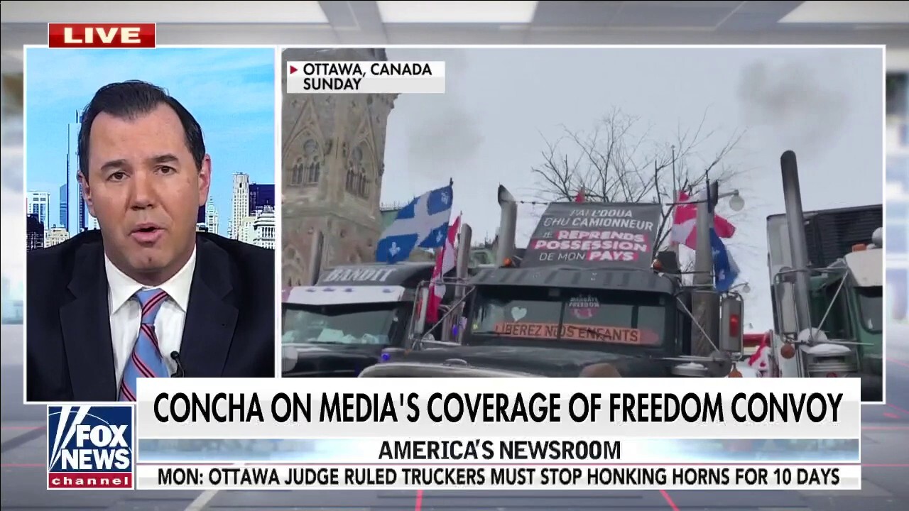 Joe Concha on CNN's Freedom Convoy coverage: It should be 'CGNN' for 'Canadian Government News Network'