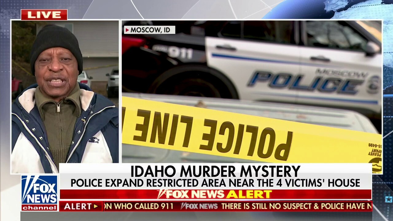 Idaho police expand search area as hunt for murder suspect continues