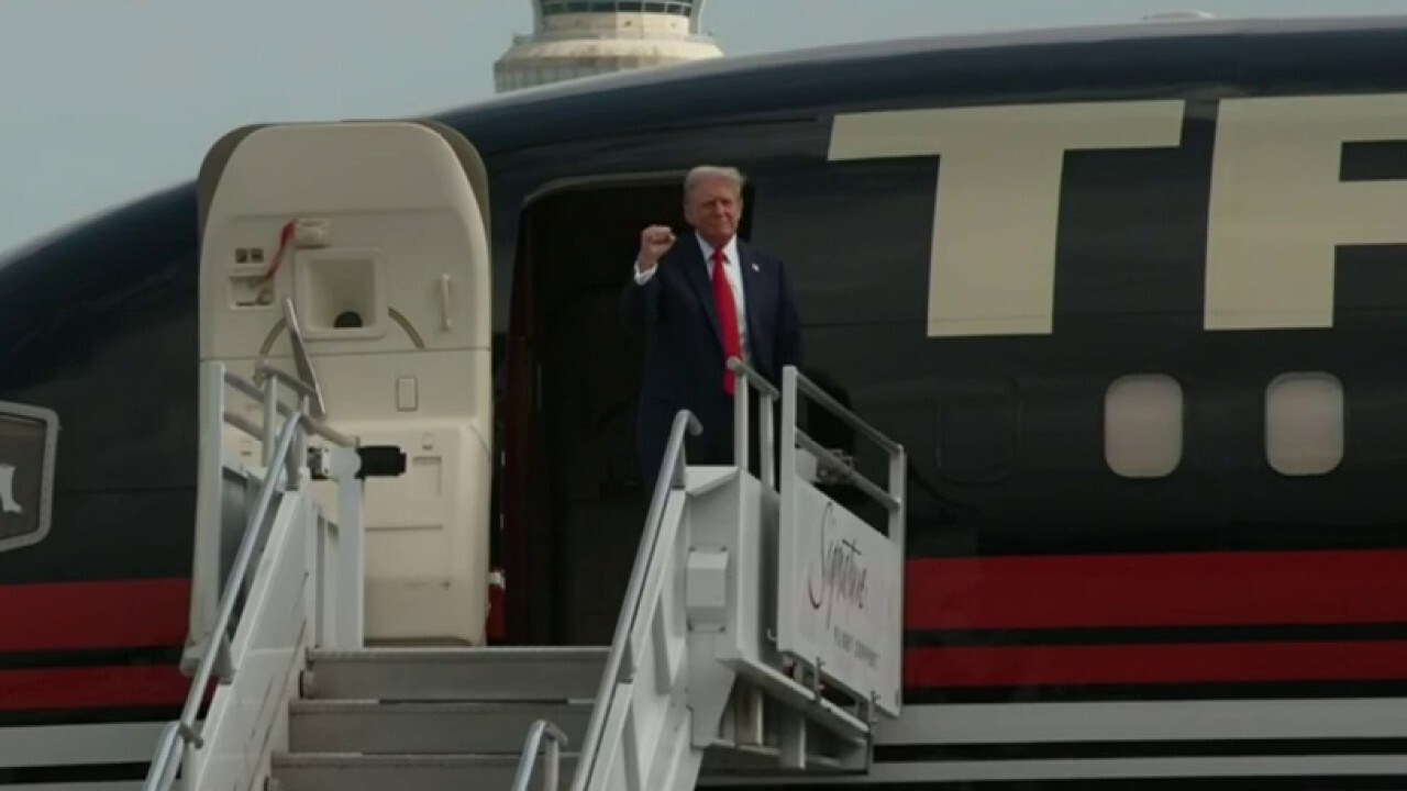 WATCH: Trump arrives in Atlanta for CNN Presidential Debate