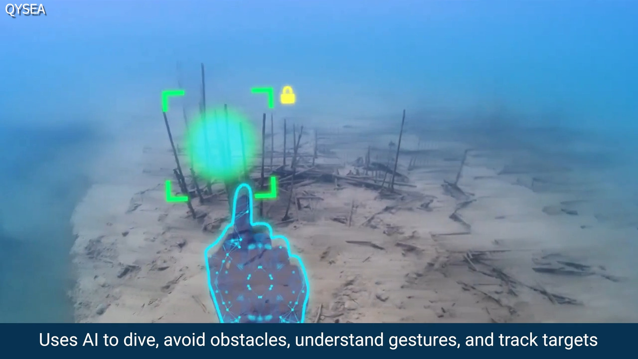 Гмурнете се в морето с този най-съвременен подводен дрон
