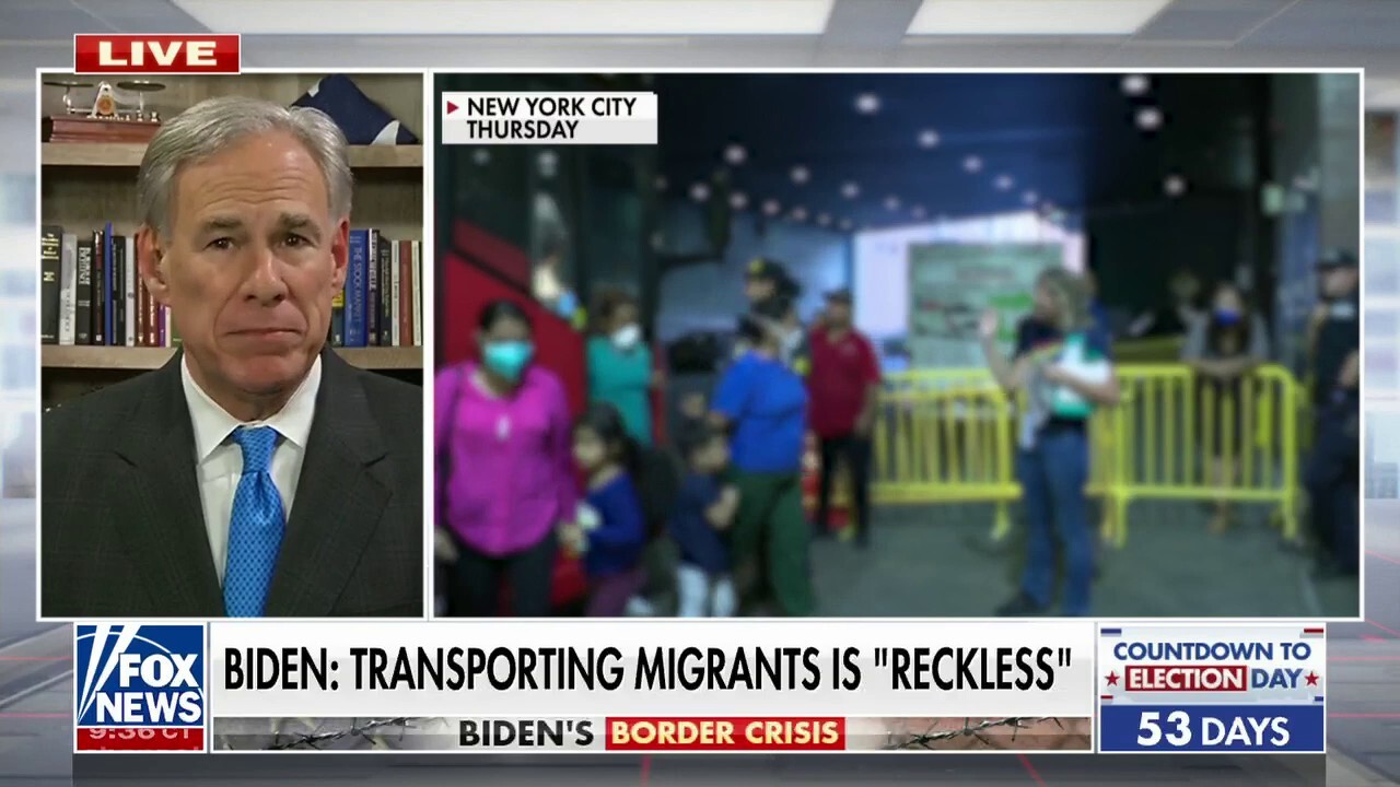 Gov. Abbott: We are taking the southern border to Biden and Harris