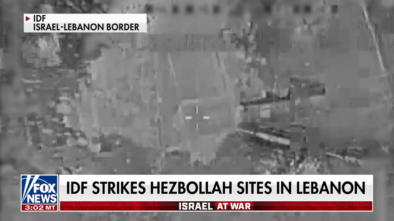 IDF striking Hezbollah sites in Lebanon as fighting escalates | Fox ...