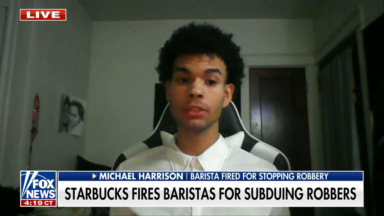 Starbucks barista fired for trying to subdue robbers: 'Overrides' human rights, attorney says